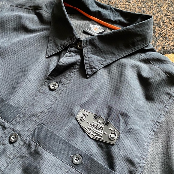 Harley button up - Picture 2 of 3